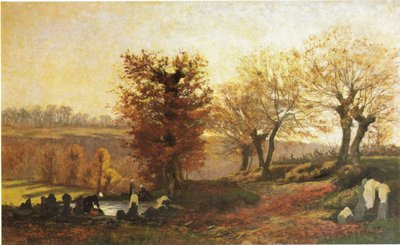 Washing Place in Brittany by Kitty Lange Kielland